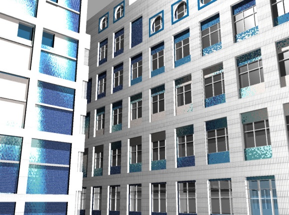 REFURBISHED EXISTING FAÇADE