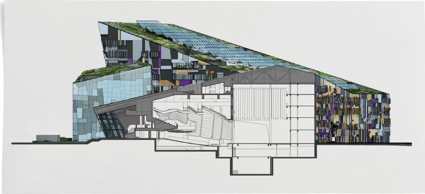 Section Through Grand Theatre