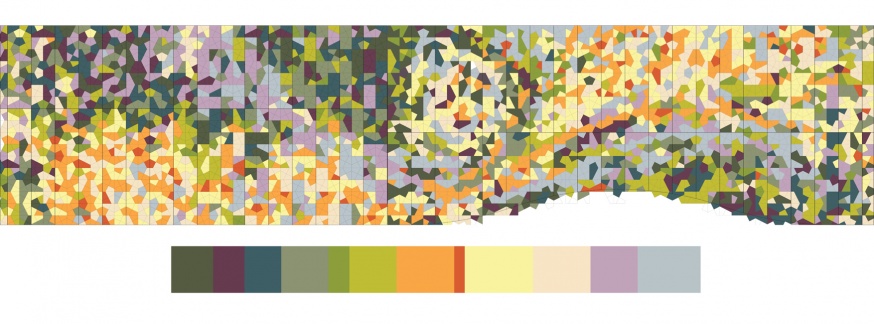 queen street mall colour map