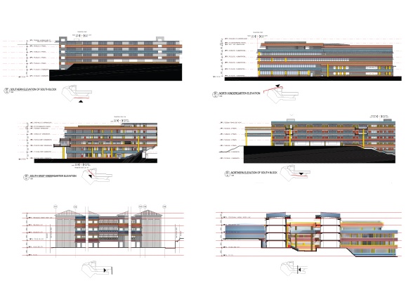 Key Elevations & Sections